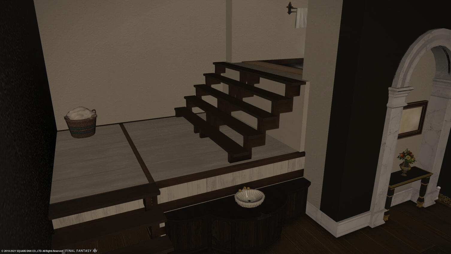 Bayfront house bath
