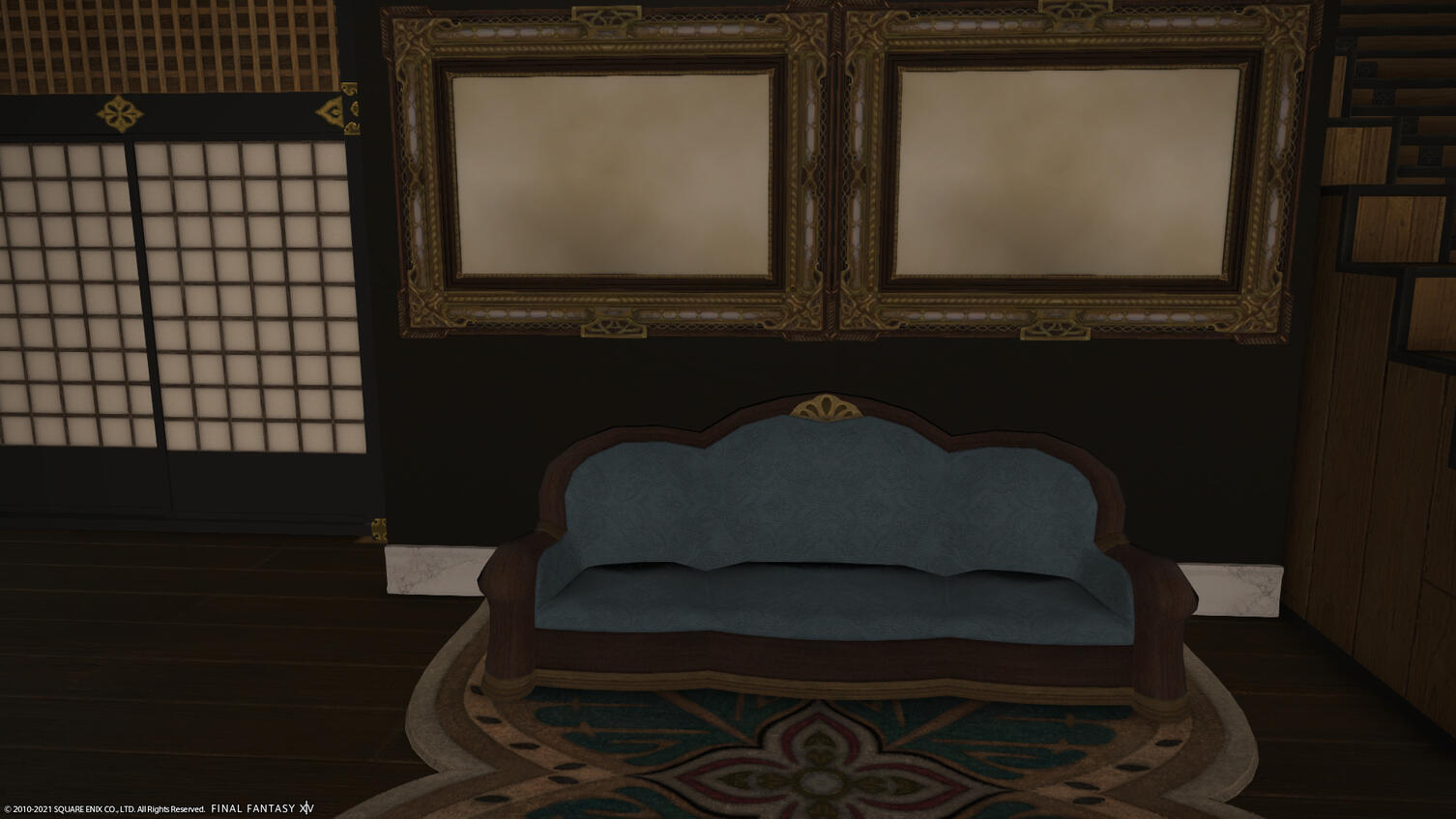 Bayfront house bedroom sitting