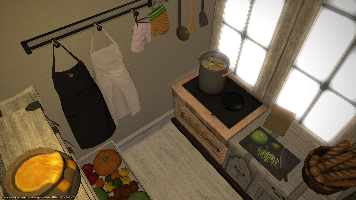 Bayfront house kitchen