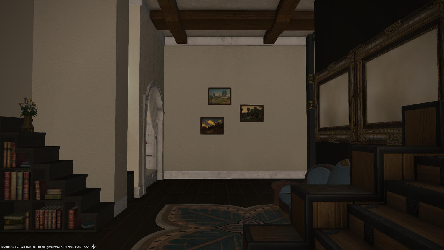 Bayfront house downstairs
