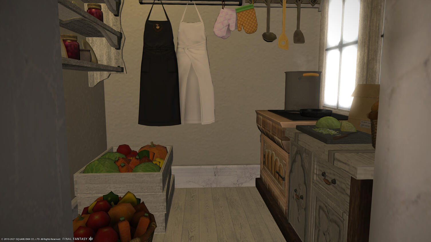 Bayfront house kitchen