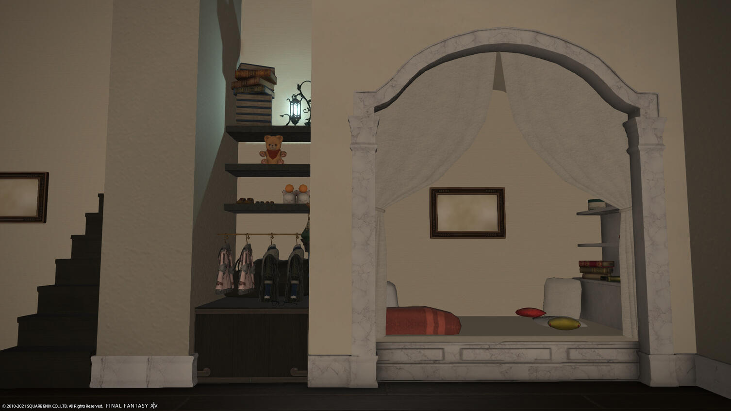 Bayfront house bedroom